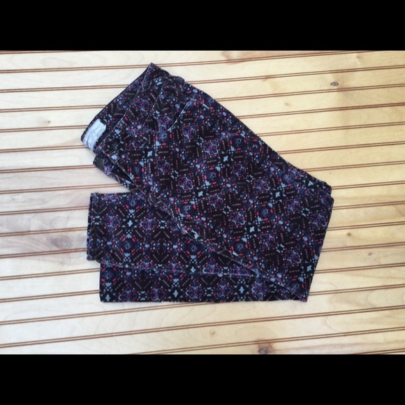 Free People Floral Skinny Crop Jeans 27 - Picture 8 of 8